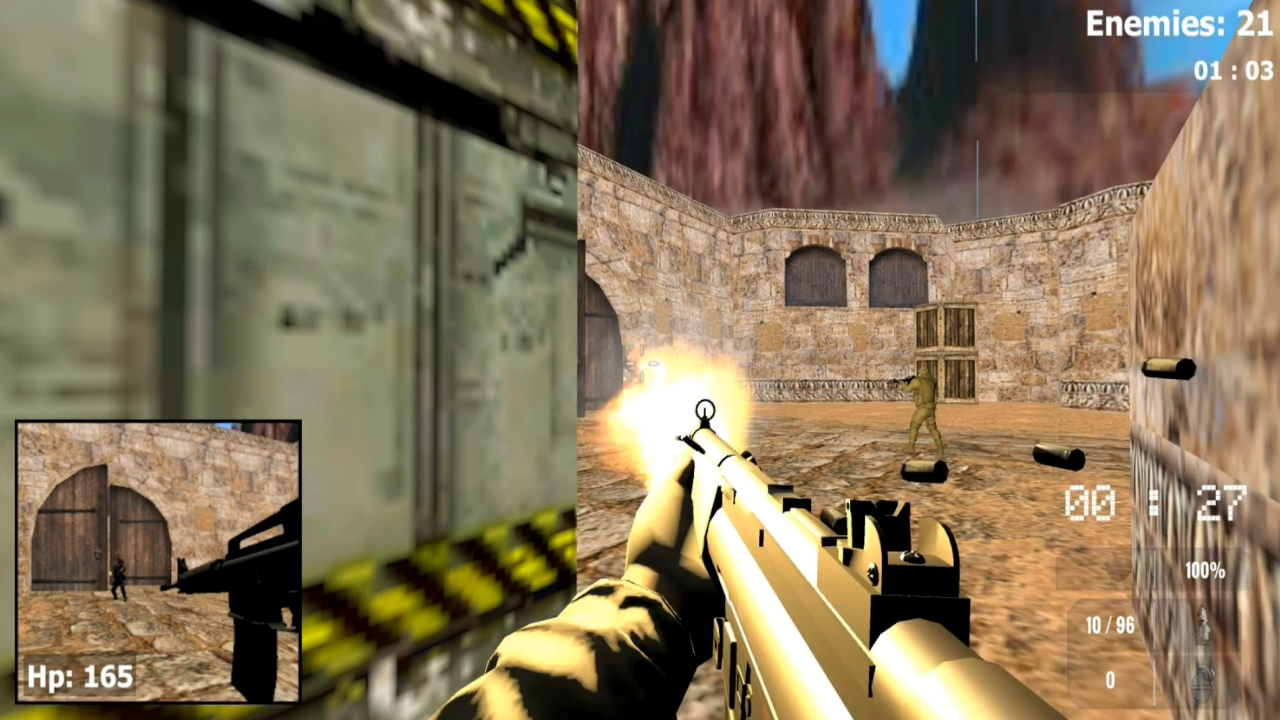CS Special Forces: Modes for two players screenshot
