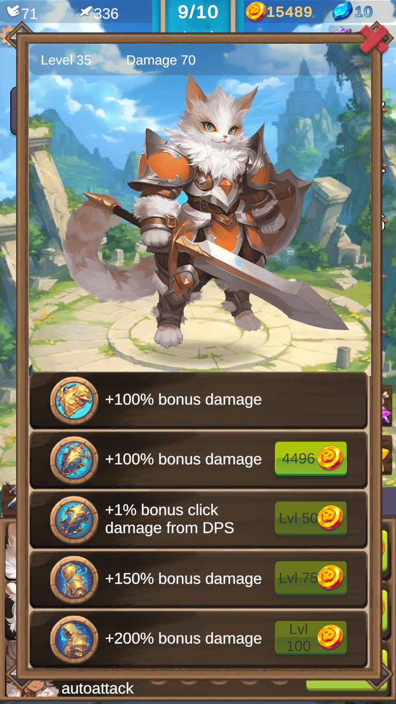Anima Saga - Clicker RPG screenshot 9