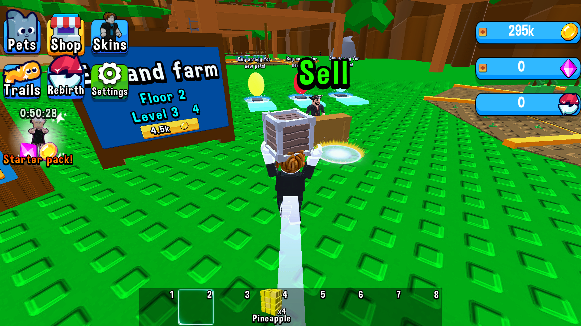 Obby: Build a ring farm! — screenshot 5