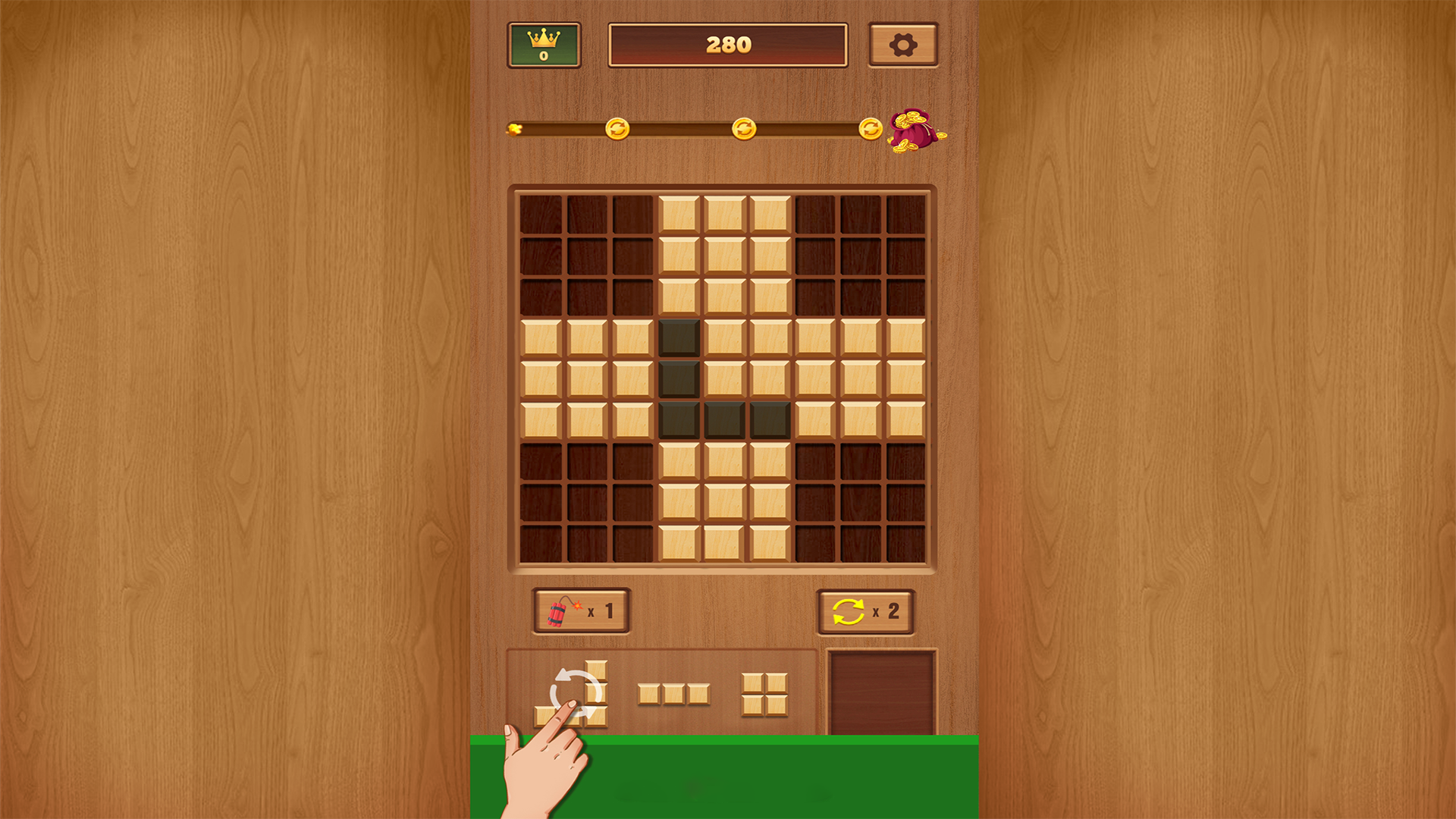 Wood Block Puzzle screenshot