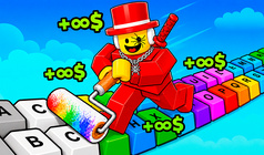Obby: Paint the Keyboard ASMR