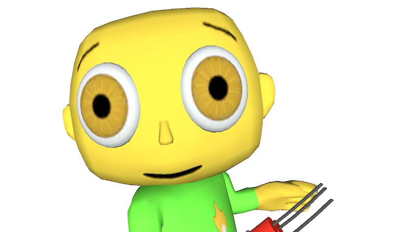 Baby Bart and the Colorful Monsters game cover