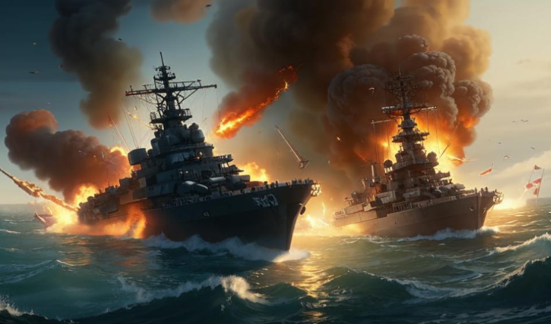 Sea Battle 3D game cover