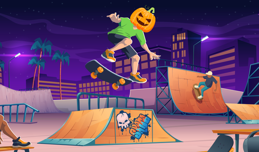 Skate Pumpkin