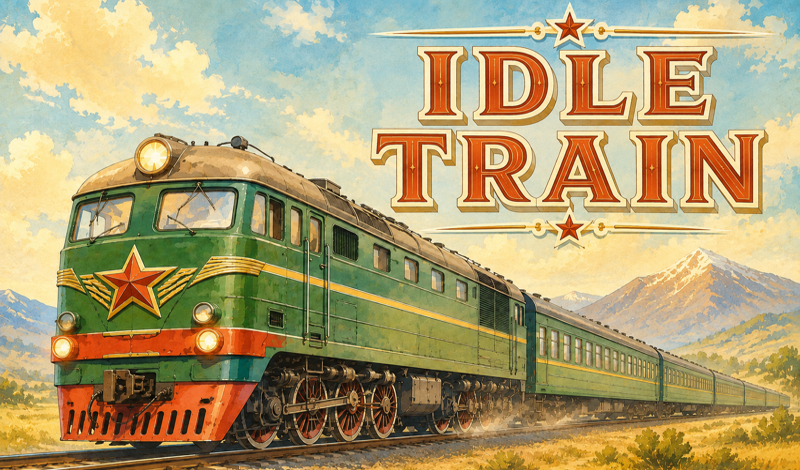 Idle Train game cover