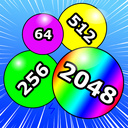 Merge number. Ball 2048