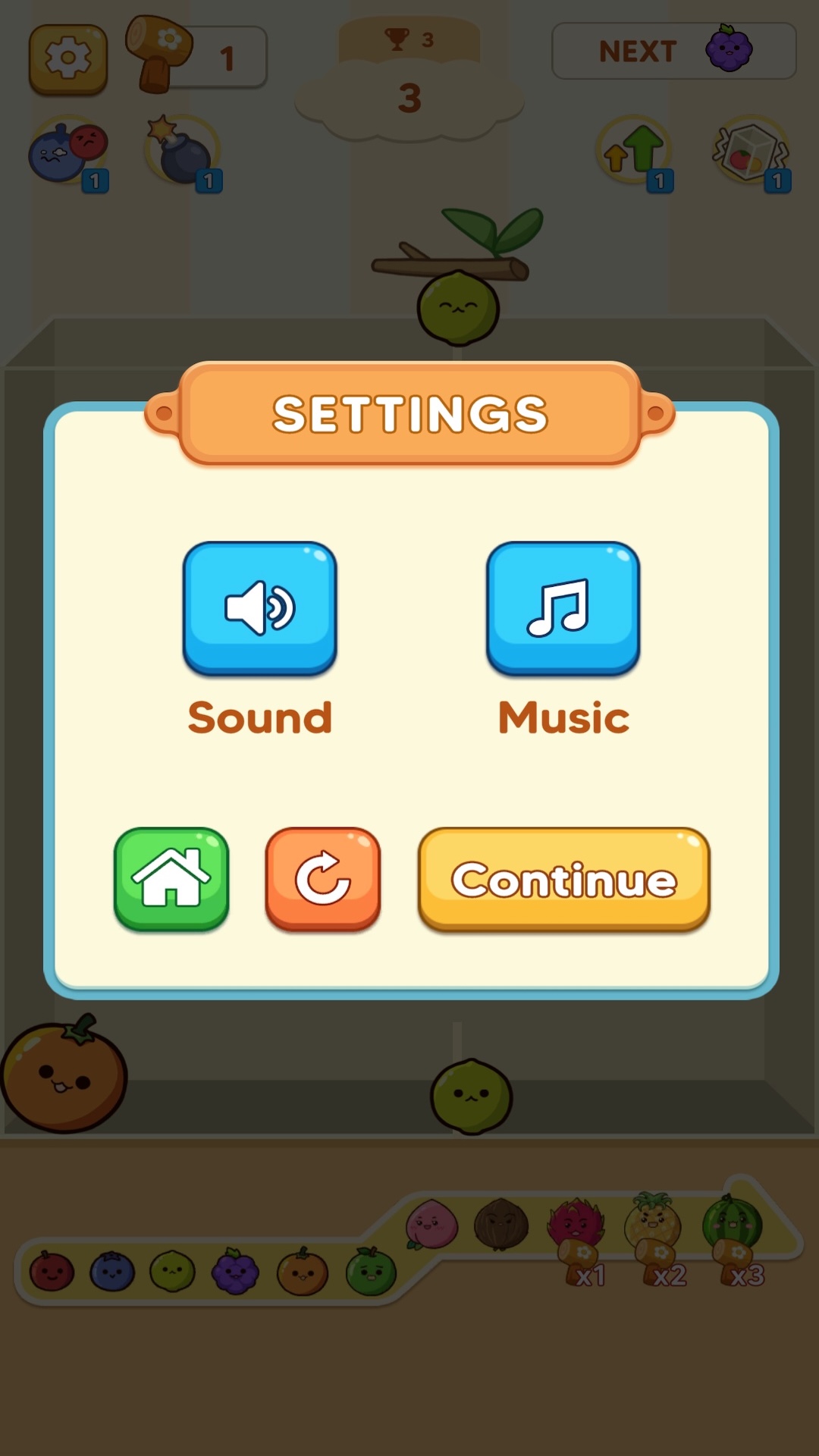 Fruit Merge: Juicy Drop Game screenshot 5