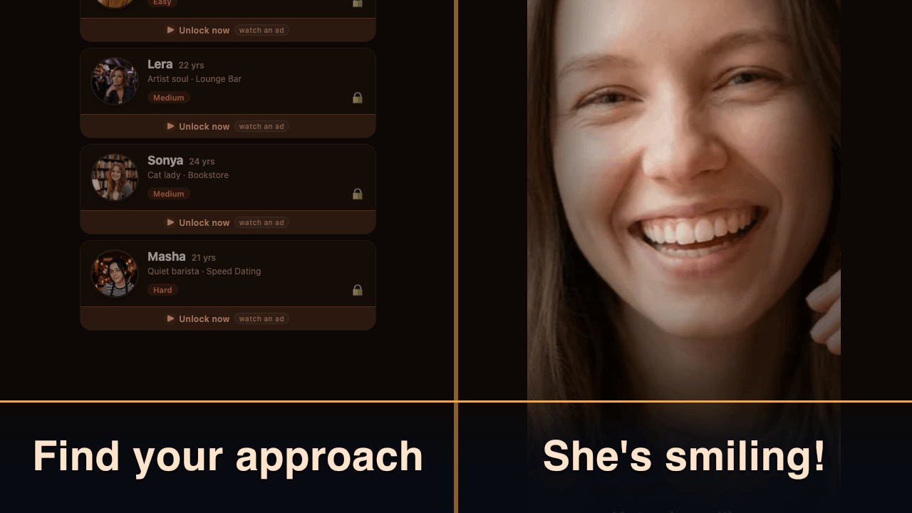 Win Her Over in 60 Seconds — screenshot 2