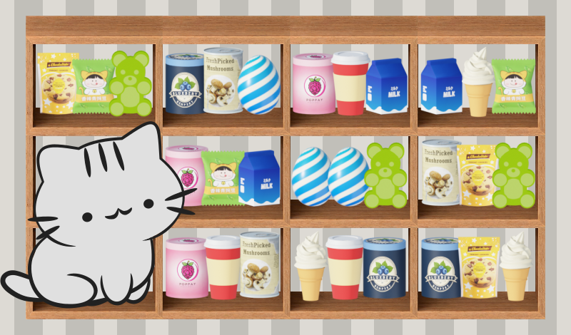 Shelves. Perfect order game cover