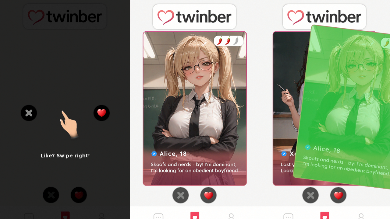 Swipe and Chat with Girls — screenshot 1