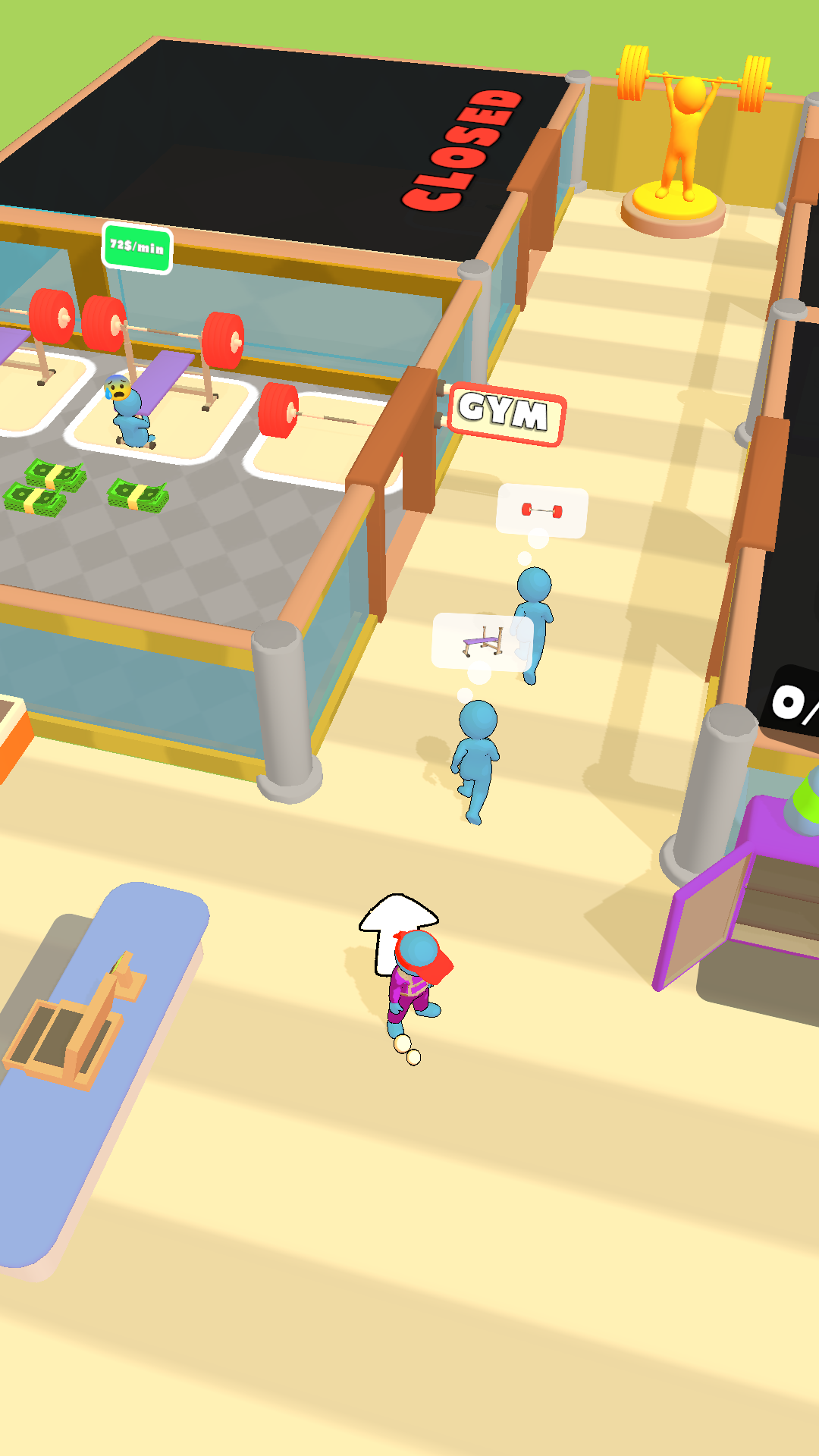 Fitness empire: business-simulator screenshot 6