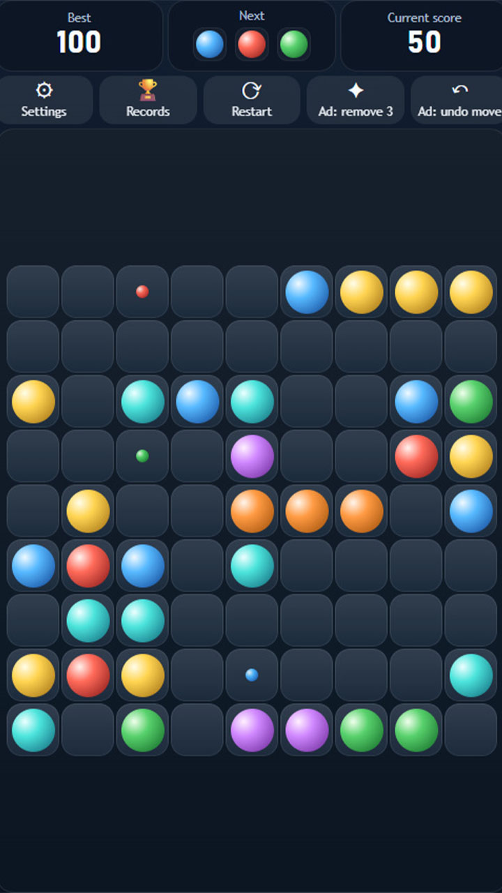 Lines 98 Classic Balls screenshot 11