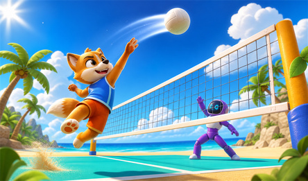 Funny Volleyball