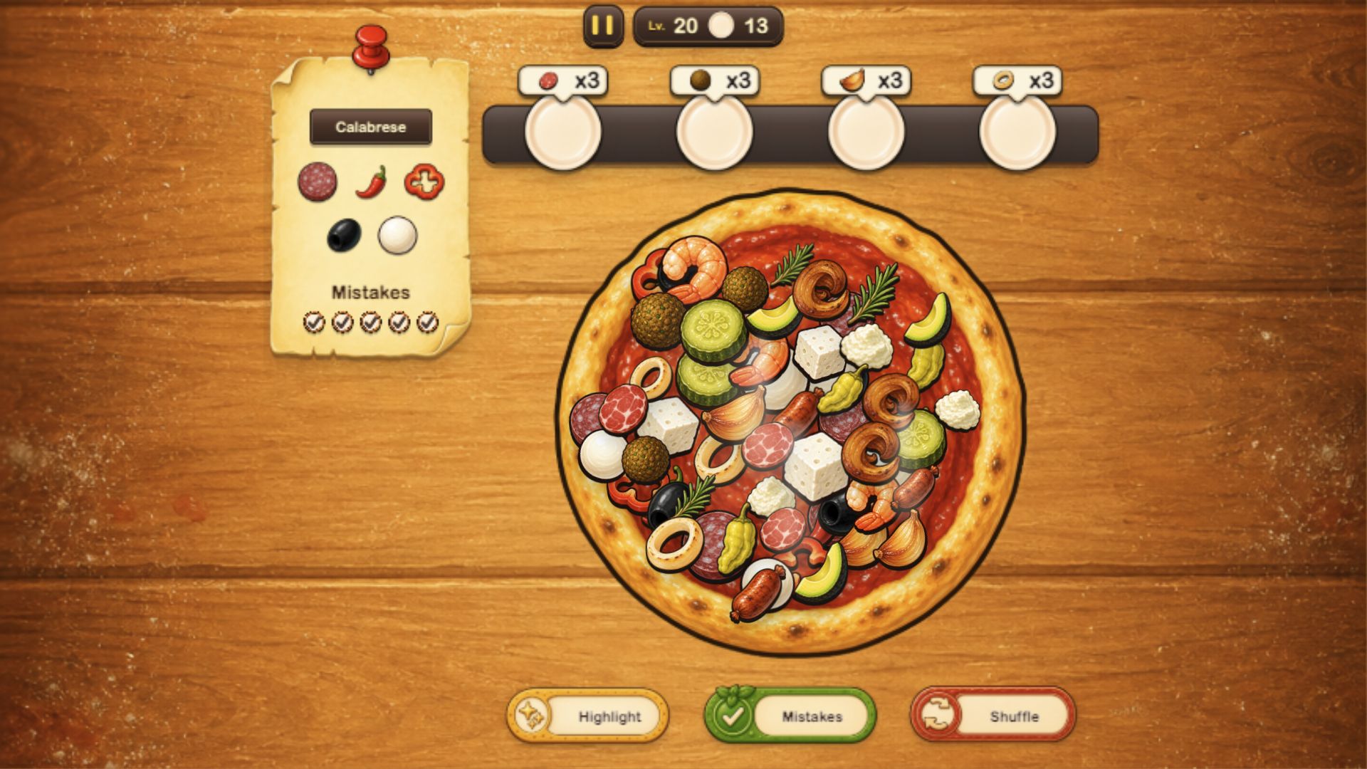Fix Pizza: Food Sorting — screenshot 5