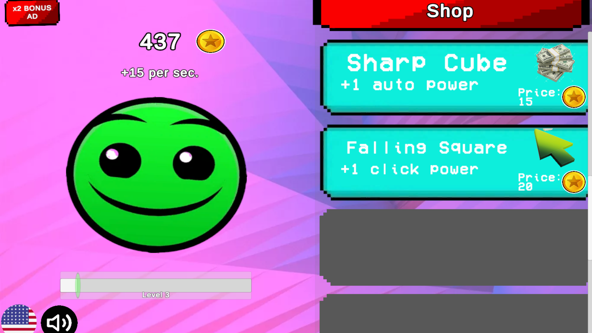 Geometric Clicker:God — screenshot 2