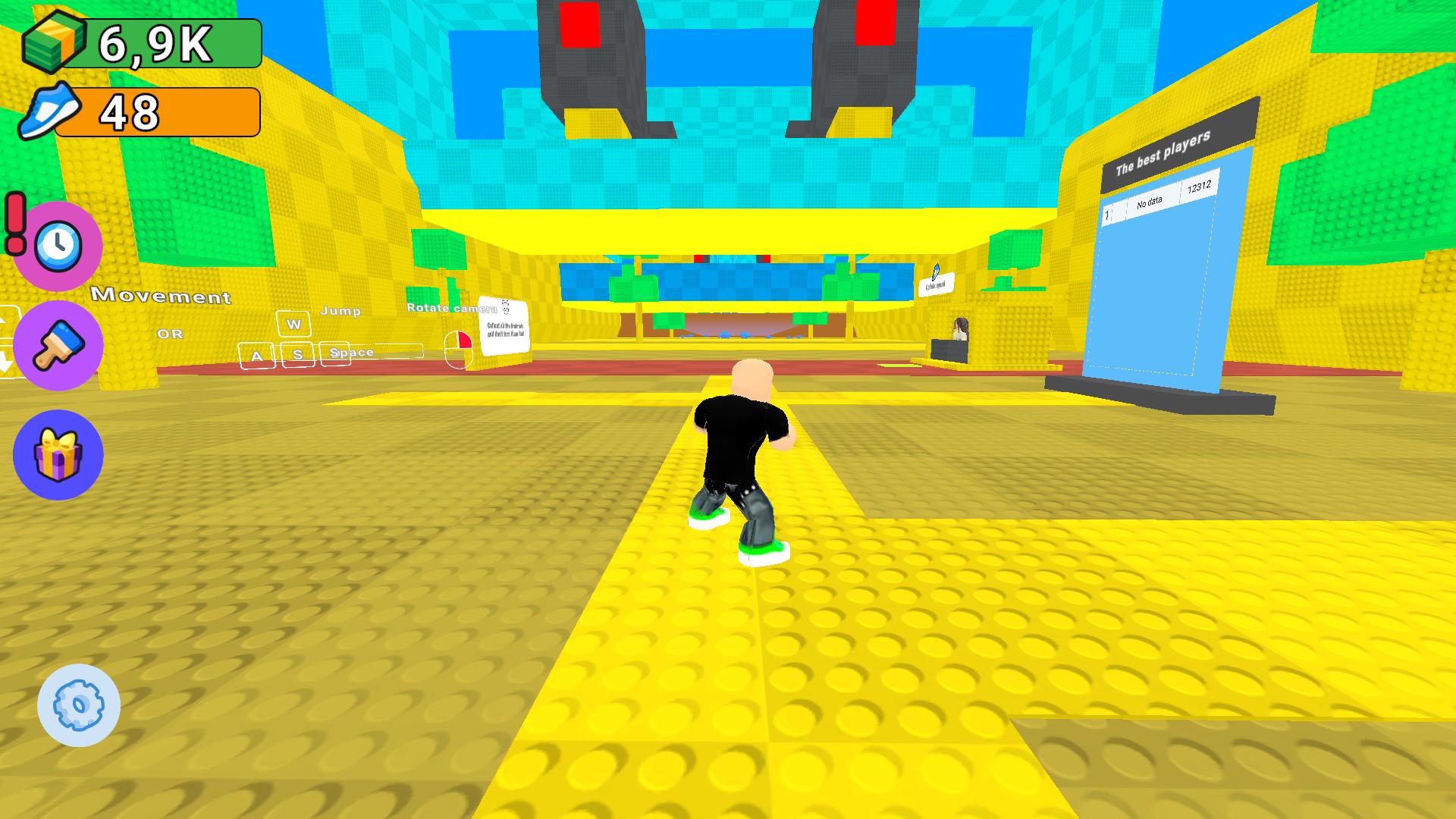 Obby: Collect Brainrots and dont't hit the press — screenshot 1
