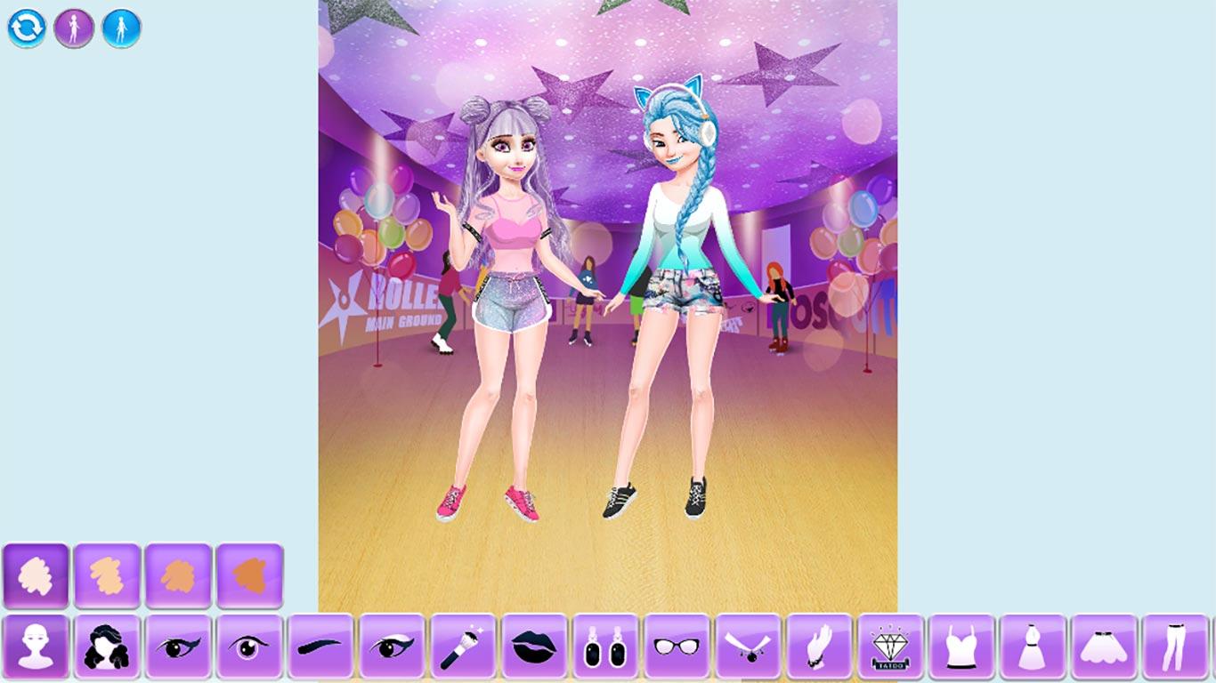 Frozen Dress Up Anna and Elsa screenshot