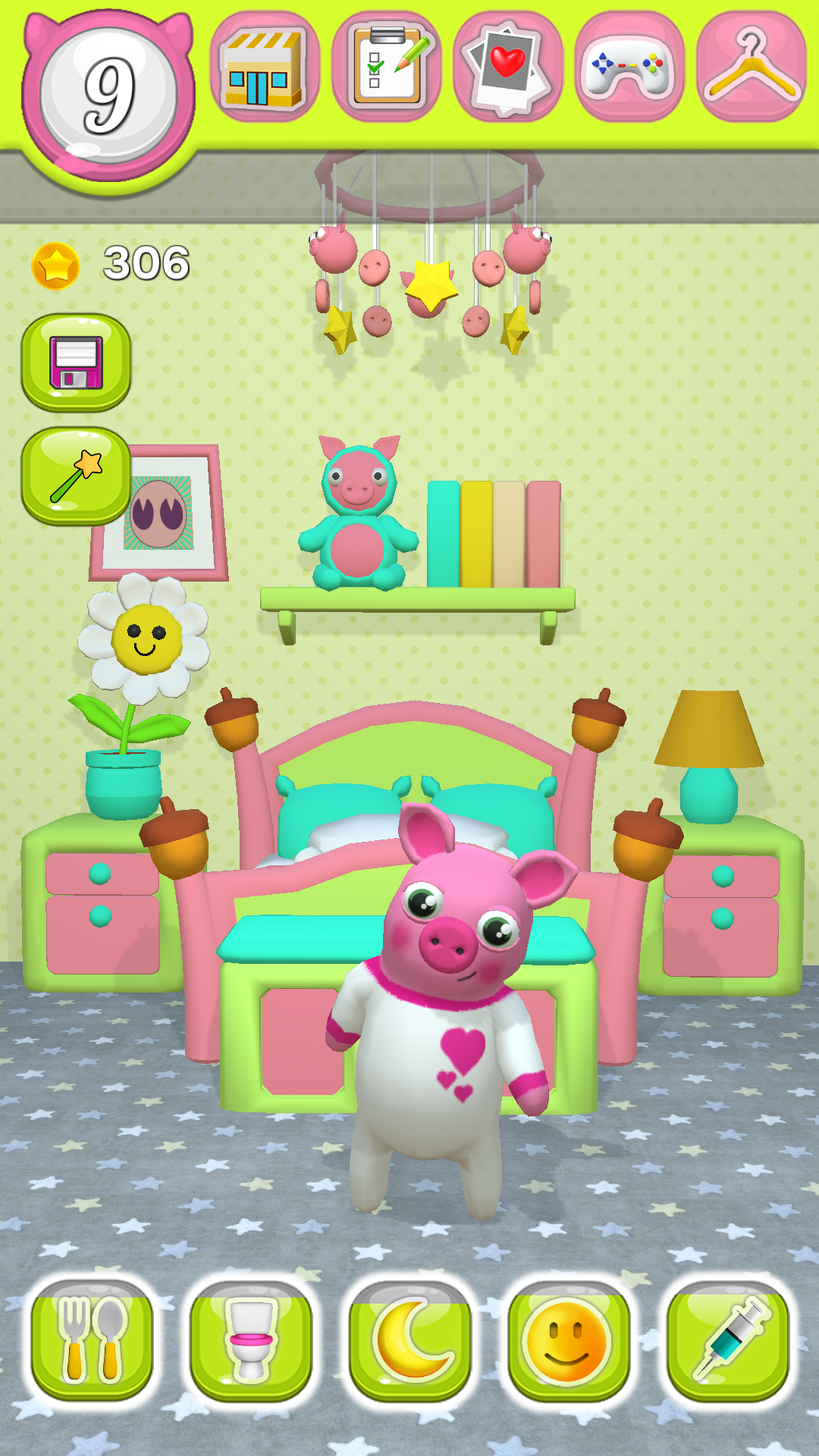 Pig Pigotchi. Grow a pig! My pet screenshot 11