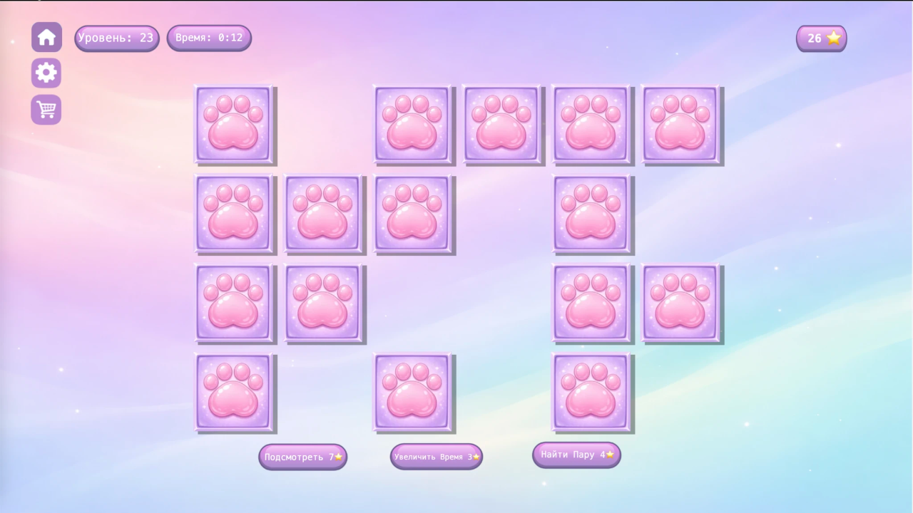 Найди пару: Котики — screenshot 7