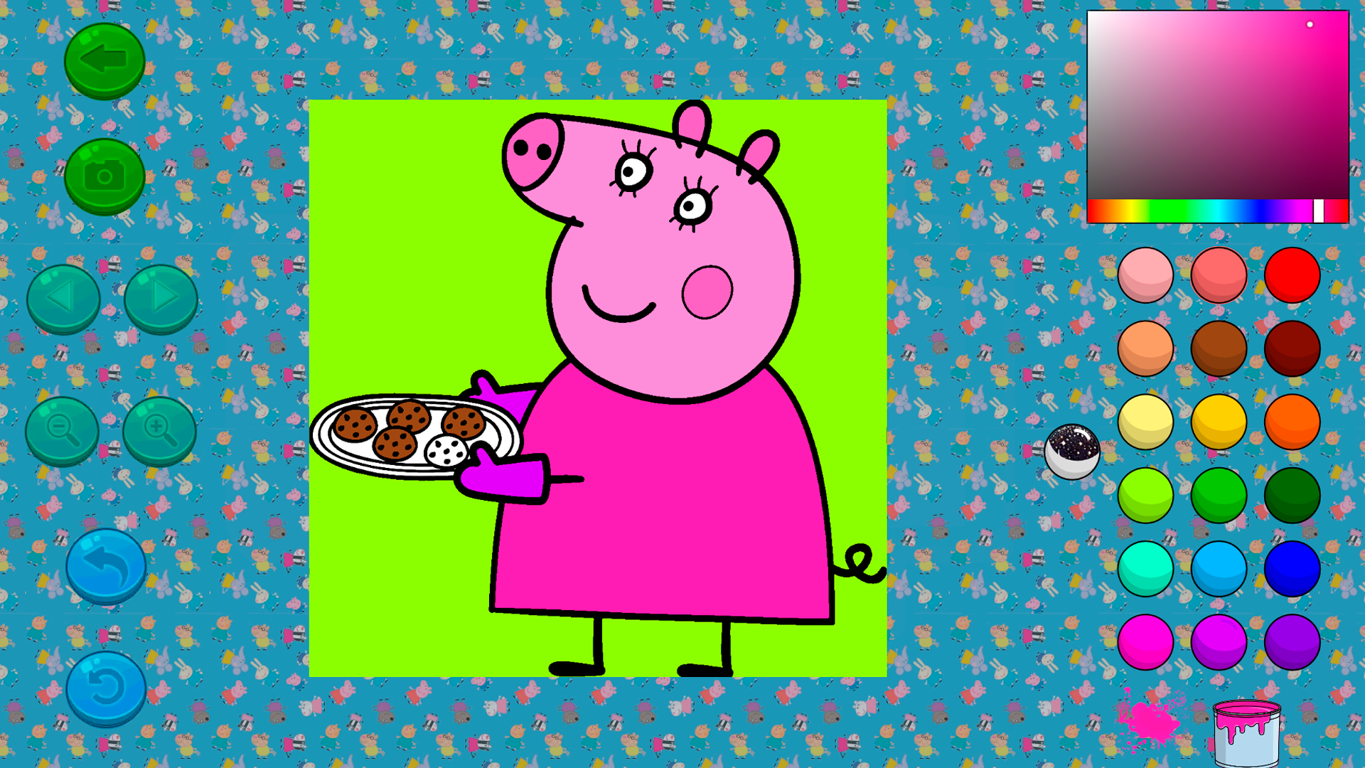 Kids Coloring Book: Peppa Pig screenshot