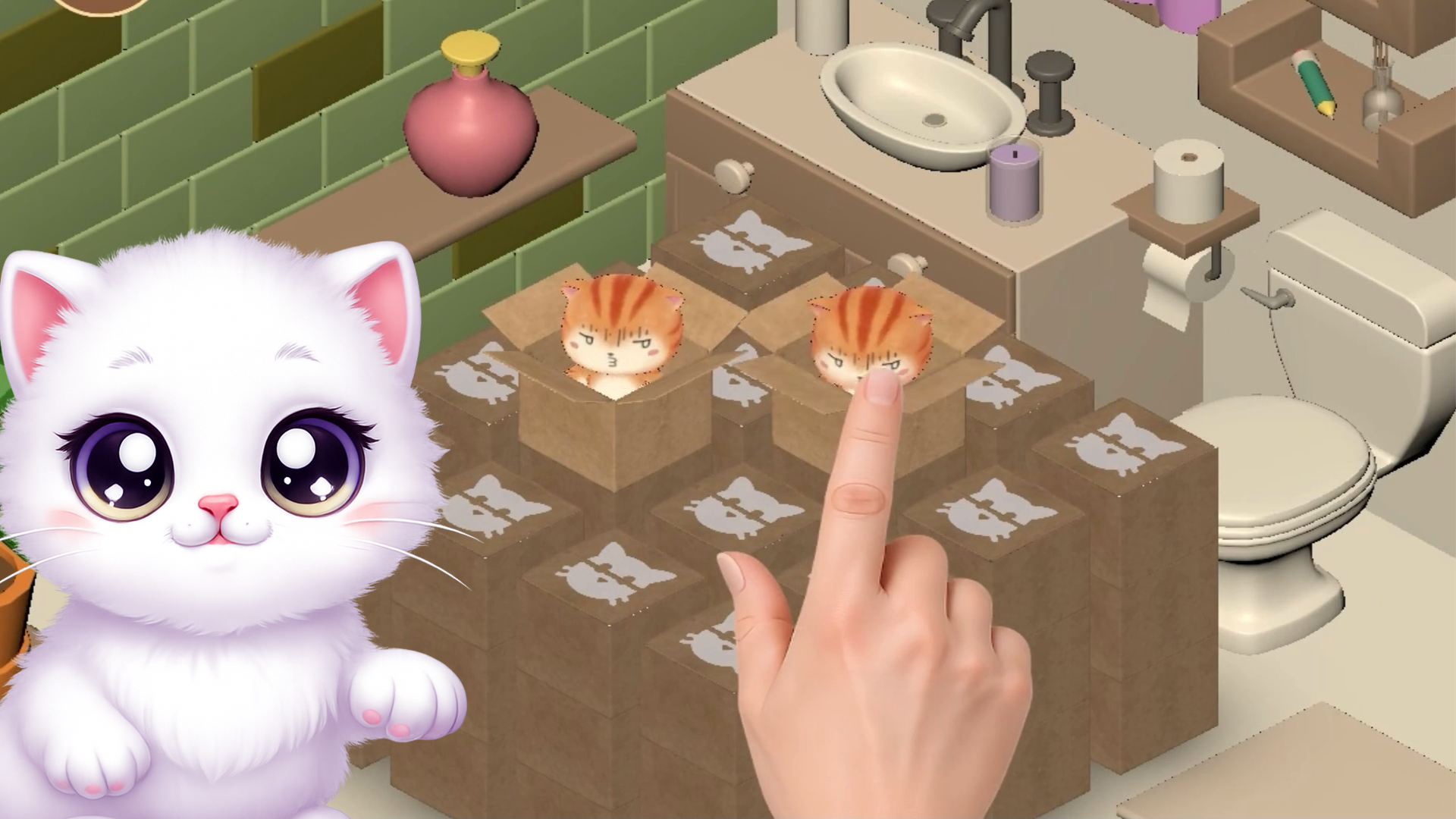 Hidden Objects: Cats in Boxes — screenshot 2