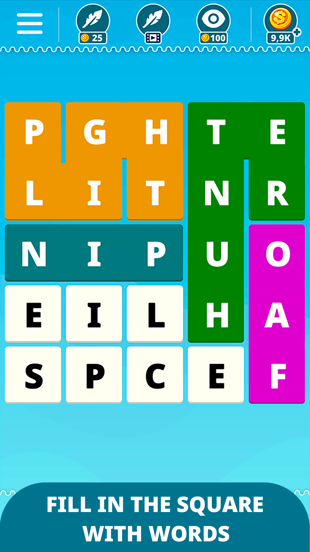 Fillwords: Proverbs screenshot 4