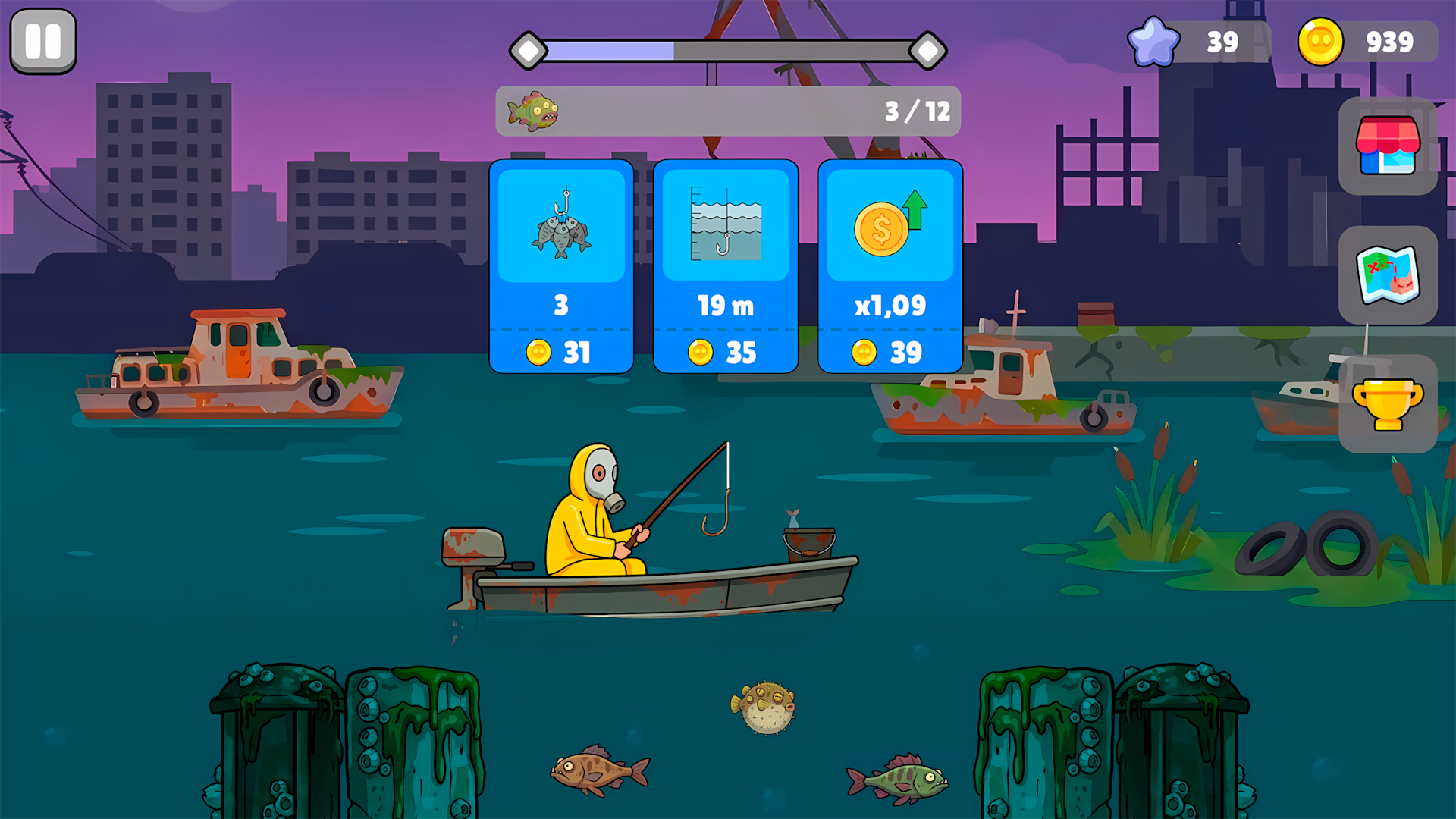 Mutant Fishing: Chernobyl Idle — screenshot 3