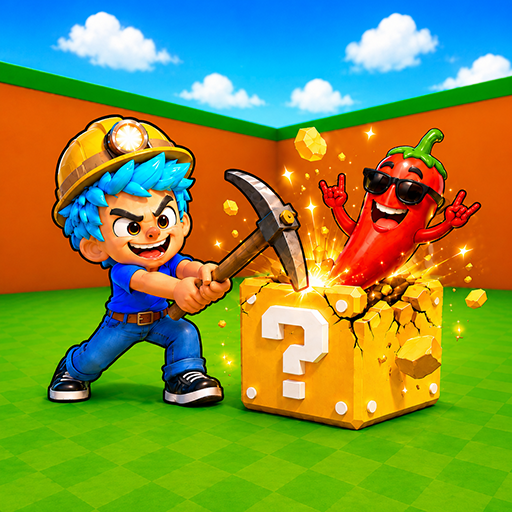 Break a Lucky Block and Save Brainrot in Cave icon