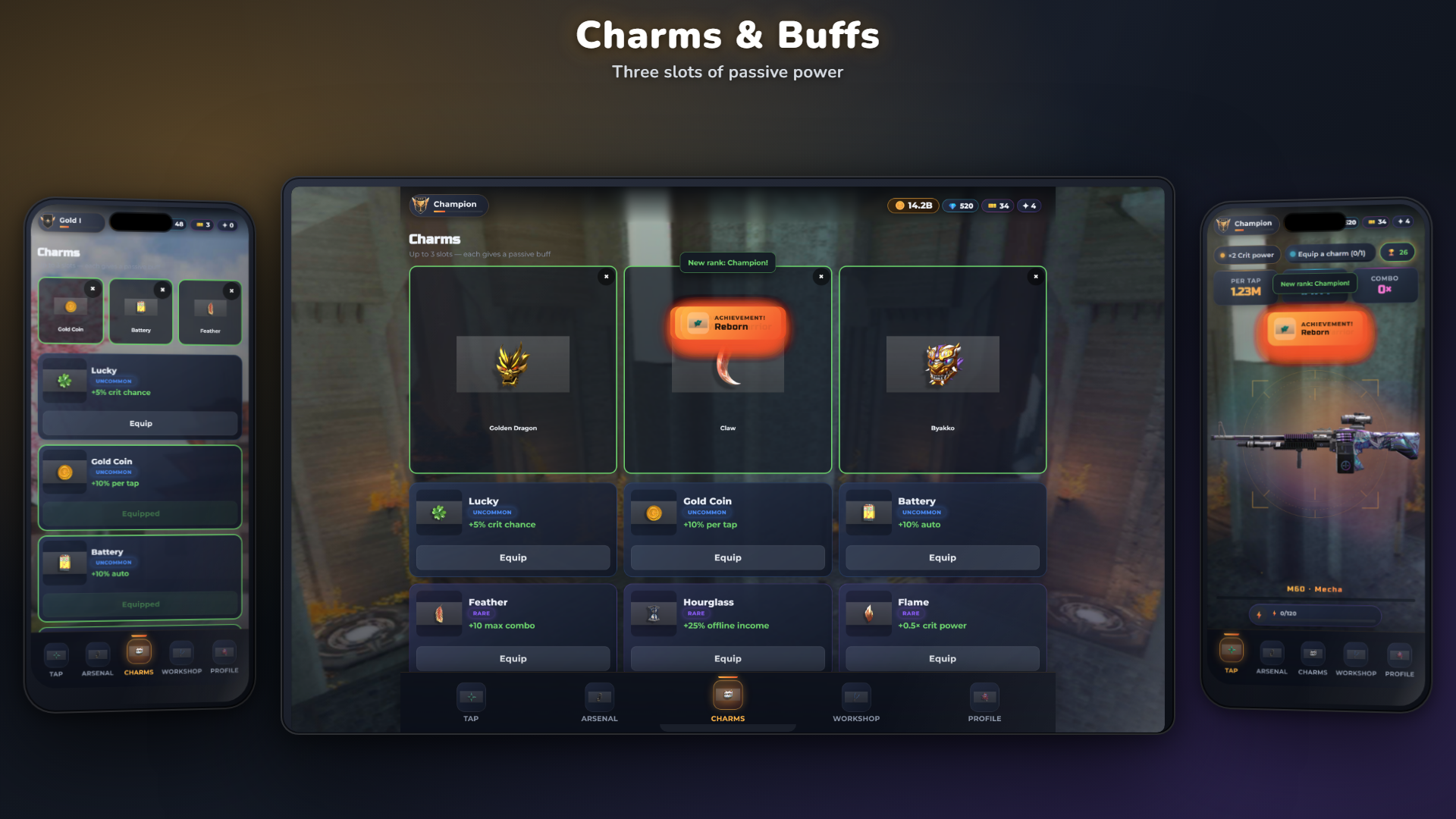 Clicker Stand - Skins and Knives — screenshot 12