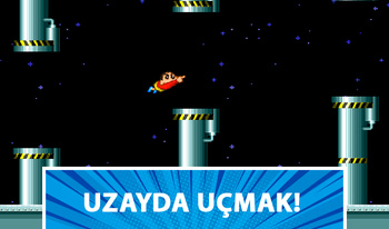 Uzayda uçmak!