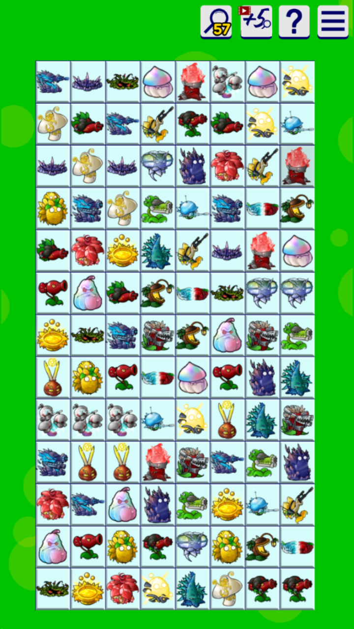 Mahjong Plants Versus Zombies Fusion Mod screenshot 5