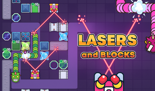 Lasers and blocks