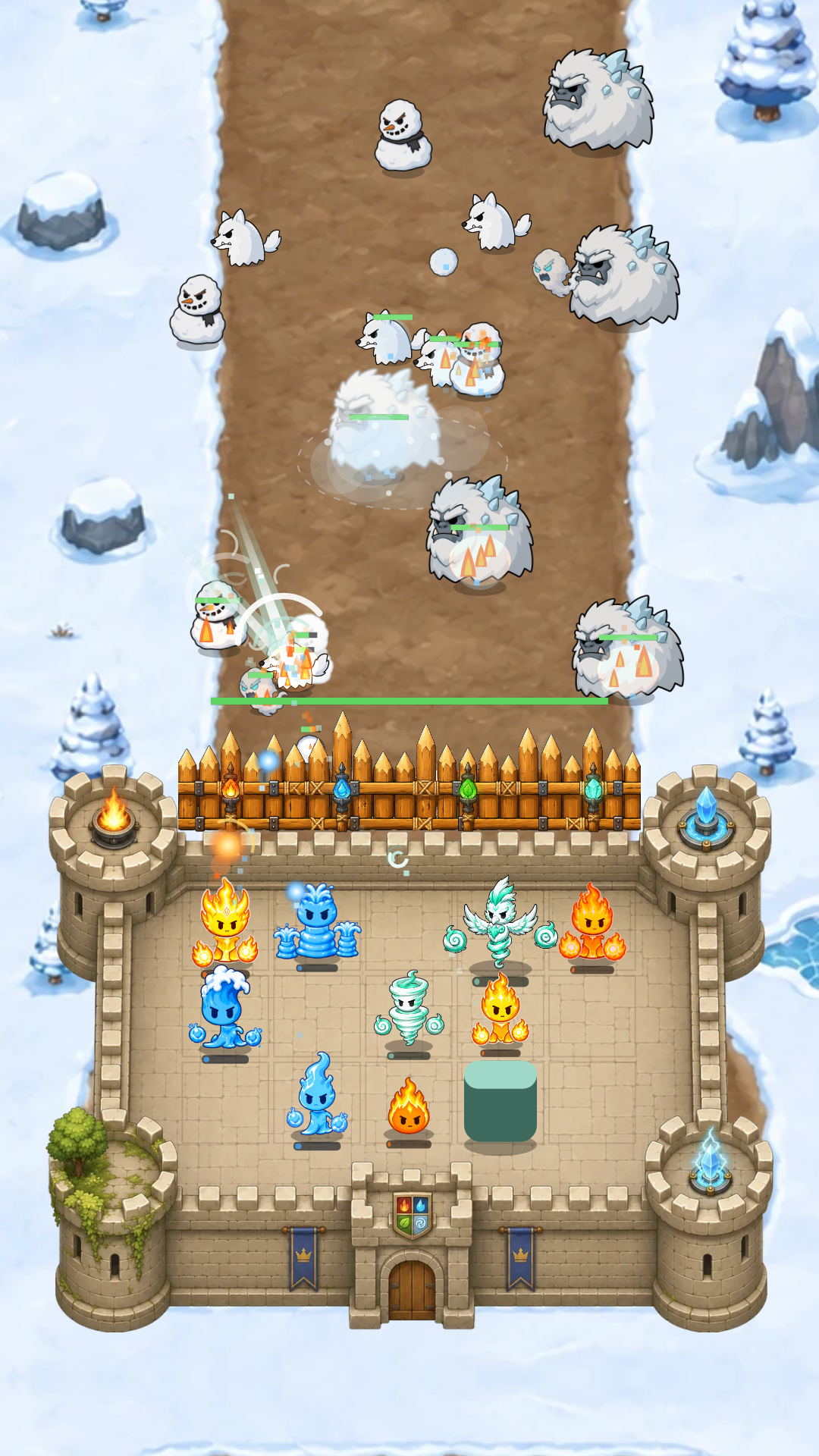 Merge Elementals: Castle Defense screenshot 8