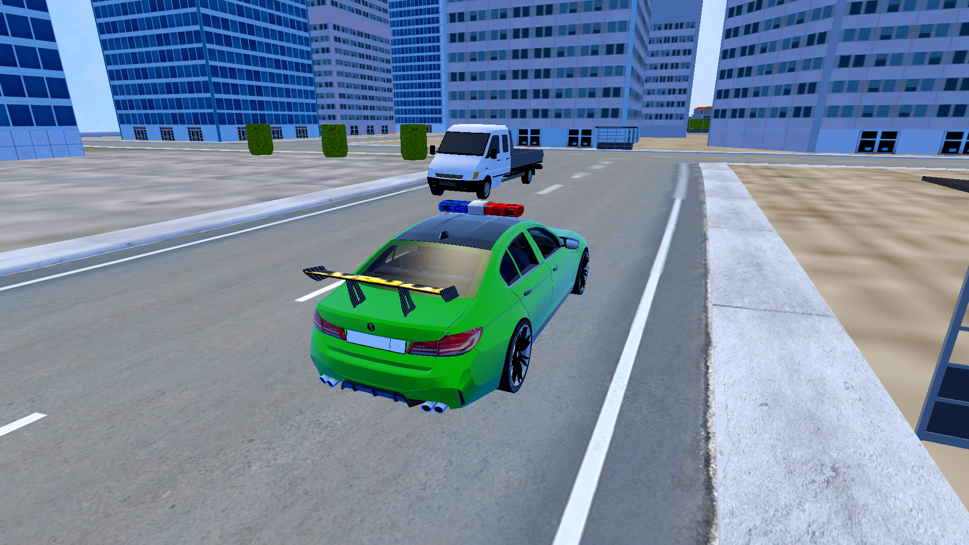 BMW M5 F90 Bustle in the city rp screenshot