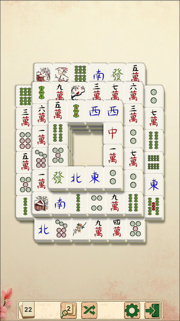 Mahjong Sakura Garden screenshot 4