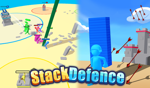 Stack Defence game