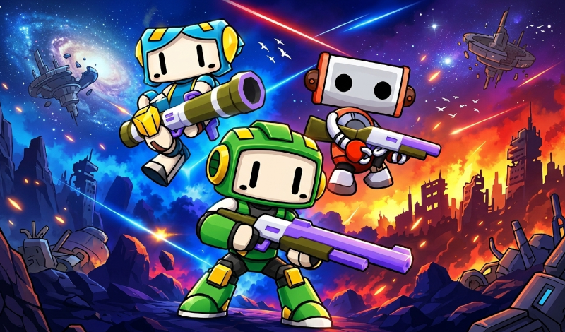 Worm: robot battle game cover
