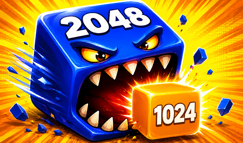 Snake 2048 IO game cover
