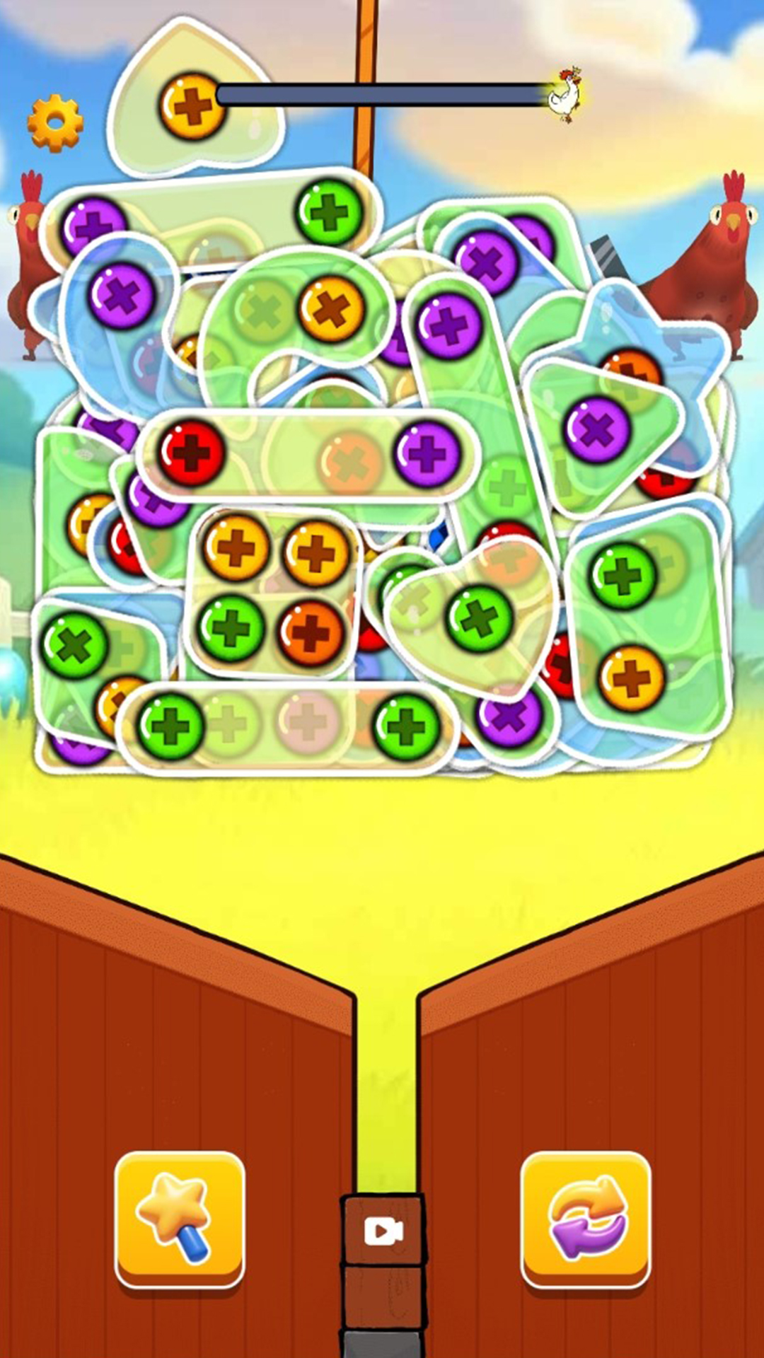 Colorful Screws: Save the Rooster screenshot 4