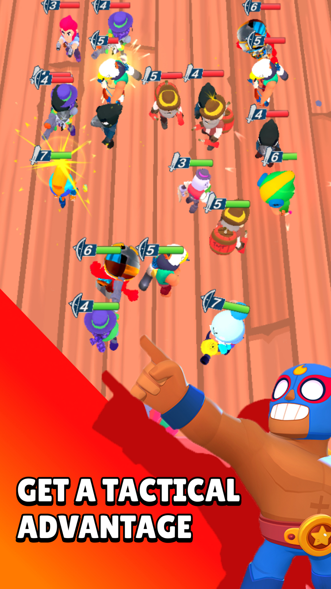 Merge Brawlers: Dangerous Battle screenshot 8