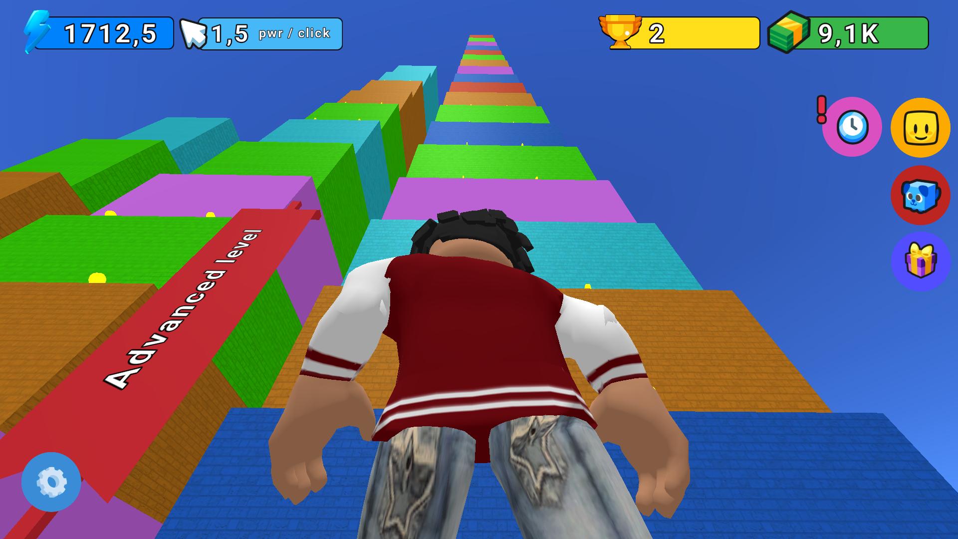 Obby: pump your jump power and collect cups — screenshot 3