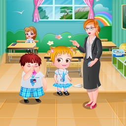 Baby Hazel School Hygiene