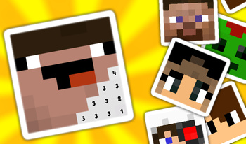 Picture by number: Minecraft