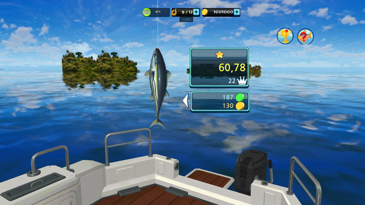 Russian Fishing at Sea screenshot