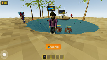 Obby: Catch the Crab! Fishing Tycoon +1 3D RNG