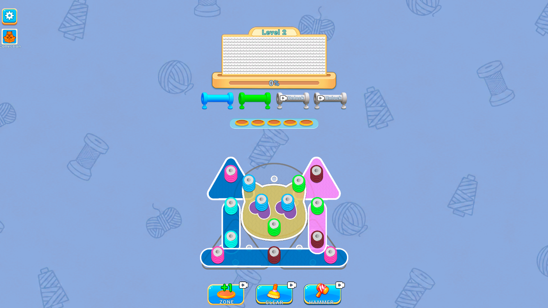 Yarn Sort 3D: Knit Thread Puzzle screenshot