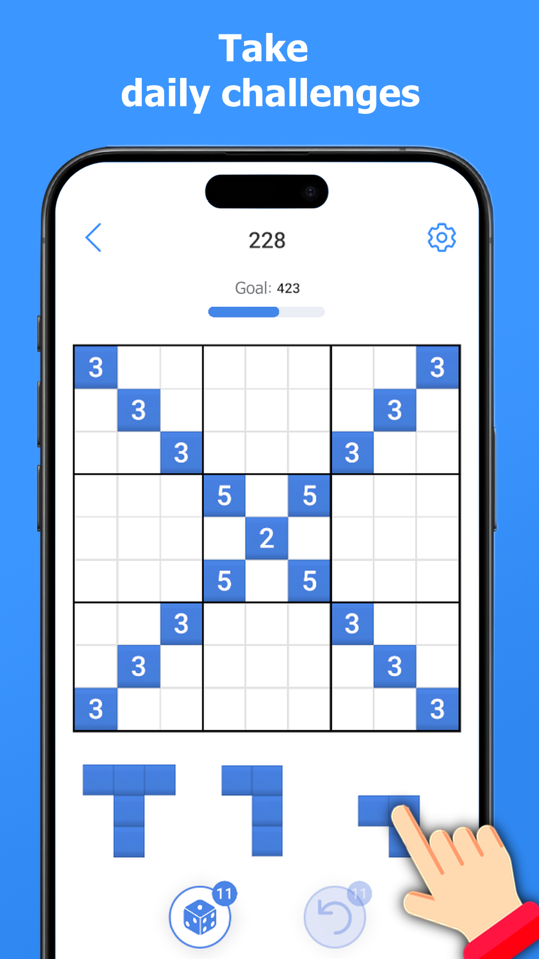 Block Sudoku - relaxing puzzle screenshot 11