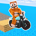 Labubu on a bike