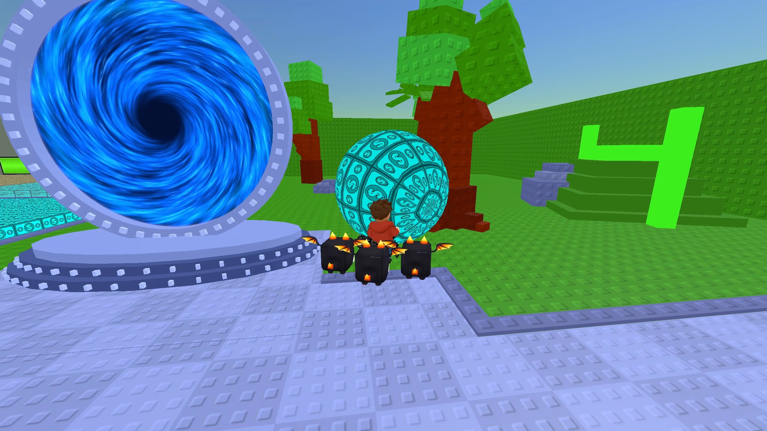 Obby: Roll to Get Rich screenshot 1