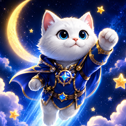 Kitty To The Moon